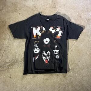 Y2K KISS Band Tee Graphic T-Shirt